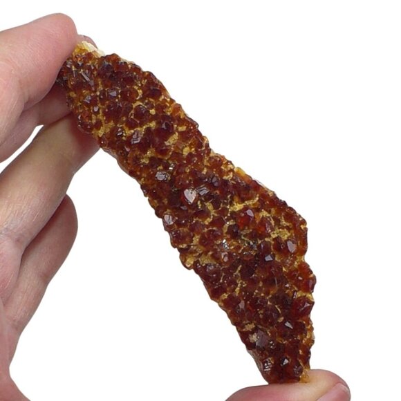 Brazilian Citrine Druzy Crystal In Matrix - Picture 2 of 6